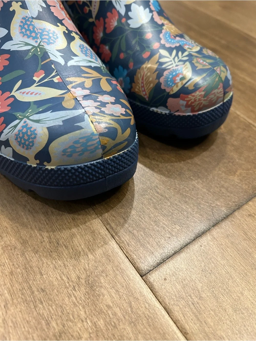 Vera Bradley totes Carson waterproof floral blue rain boots 6
